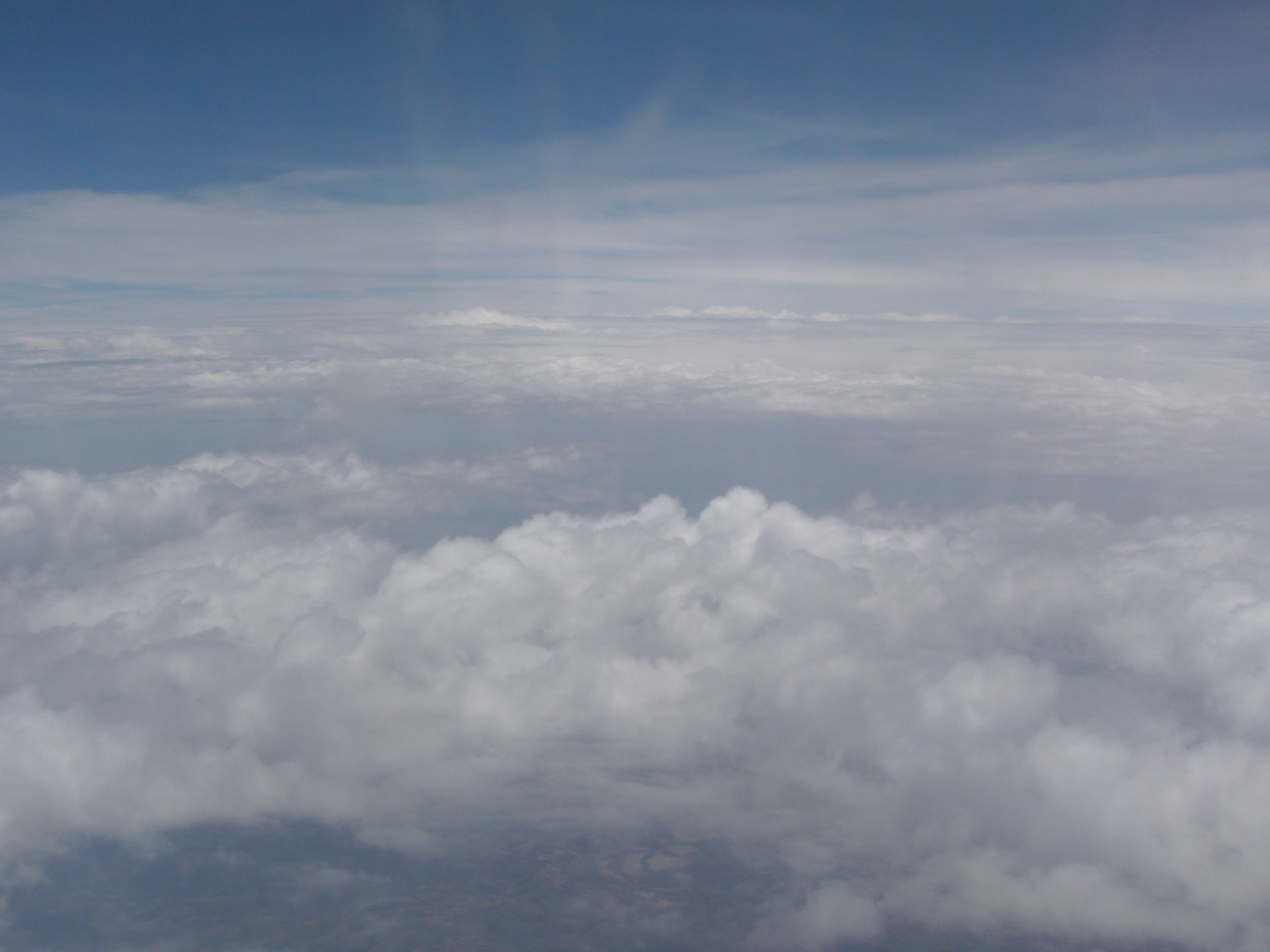 Above clouds in Phoenix